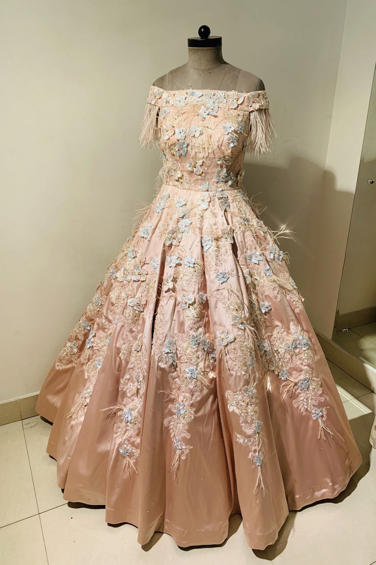 3D Flower Gown