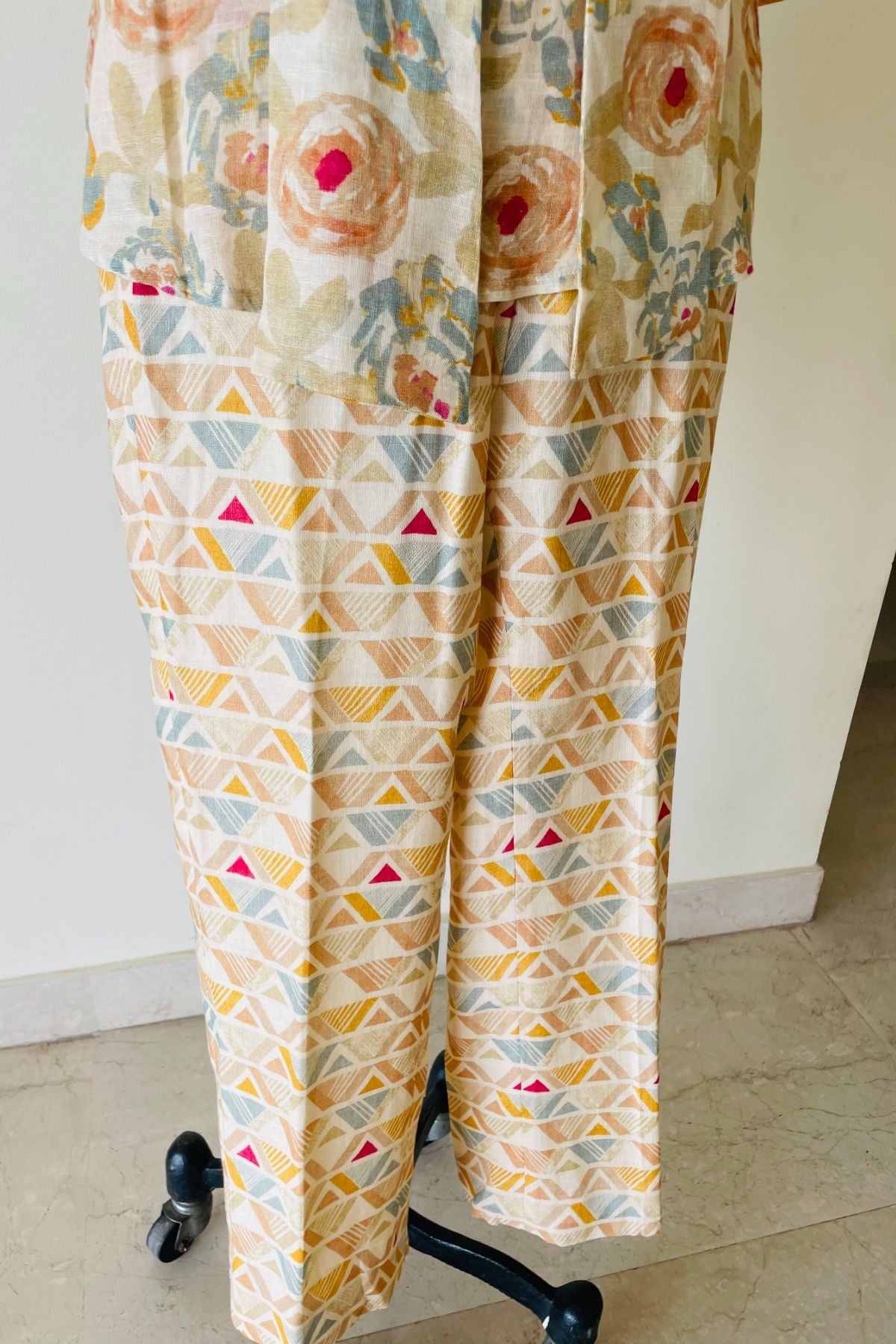 Printed Linen Coord